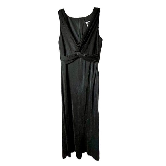 NWT Arianna by Rachel Kay long black dress size 12 - Picture 1 of 14